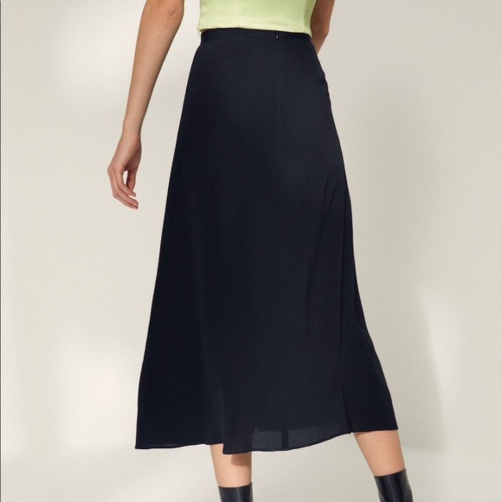 Wilfred Blue Midi Skirt - Picture 4 of 5